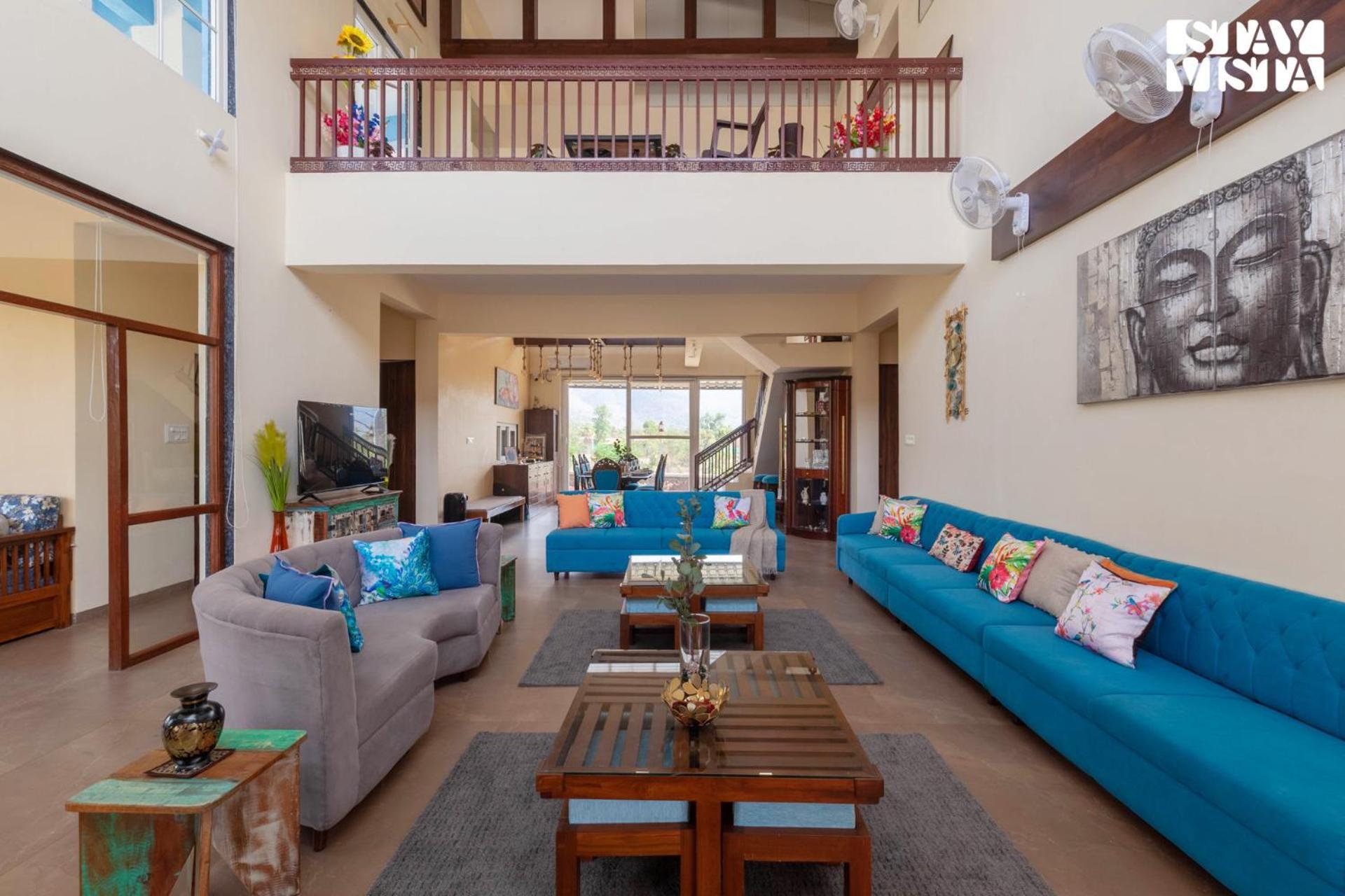 Stayvista'S Hillside Meadows - Mountainside Retreat With Farm View, Pool & Deck, Lawn & Gazebo Chinchavli Exteriér fotografie